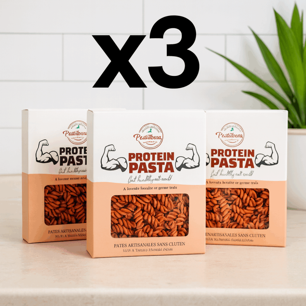 3 boites fusillis lentilles corail